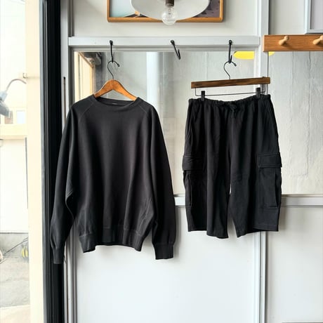 COMOLI　コットンジャージ カーゴショーツ