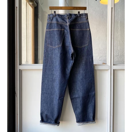 AURALEE  　HARD TWIST DENIM WIDE PANTS