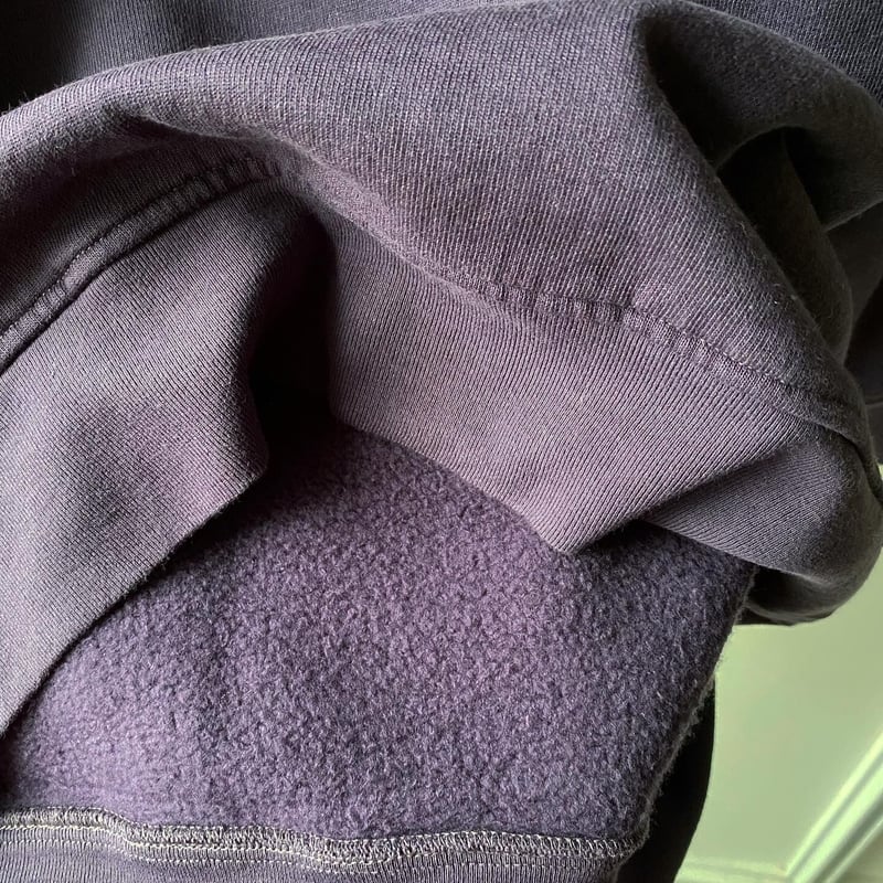 COMOLI コットン吊裏毛 クルーネック FADE NAVY | Less Higas COMOLI コットン吊裏毛 クルーネック FADE NAVY | Less Higas