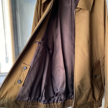 stein　  COTTON TWILL HARRINGTON ZIP JACKET   - ST.785