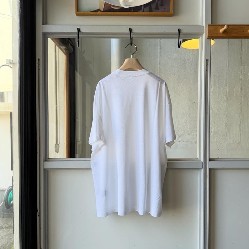 COMOLI コットンメッシュ 半袖Tシャツ | Less Higashikawa