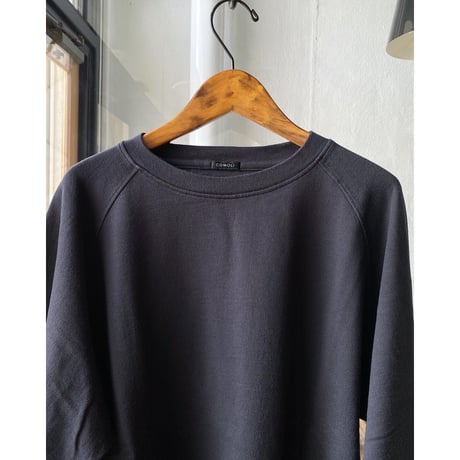 COMOLI  コットンシルク 長袖クルー