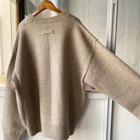 stein      EX FINE LAMBS CREW NECK KNIT LS  - ST.449