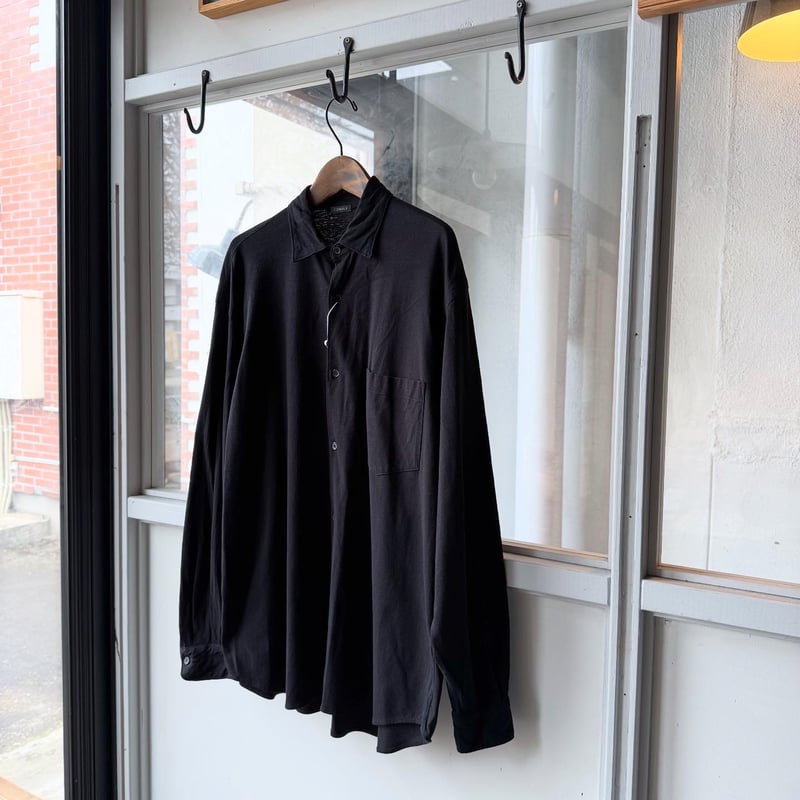 美品 正規 COMOLI コモリ ジャージ コモリシャツ 長袖 824P▲ COMOLI (コモリ) ジャージ コモリシャツ