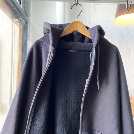 COMOLI  C/W 裏毛ジップパーカー