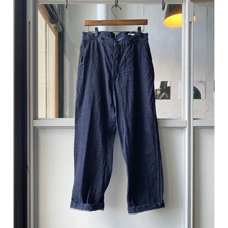 COMOLI　デニム  オーバーパンツ