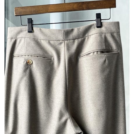 AURALEE  WOOL FULLING FLANNEL SLACKS  A20AP03CF (mens)