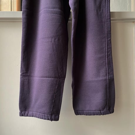 COMOLI  コットン吊裏毛 パンツ　FADE NAVY