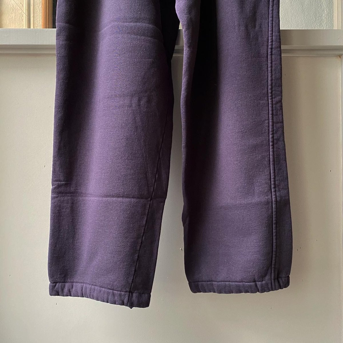 最終値下げ COMOLI 21AW 吊裏毛スウェット fade navy 4 COMOLI】コットン吊裏毛クルーネック21AW