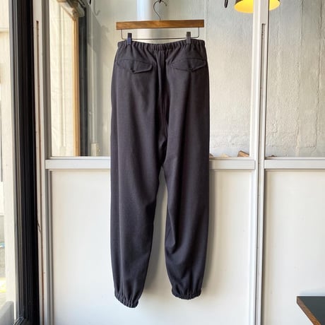 COMOLI　ウールビエラ ドローストリングパンツ