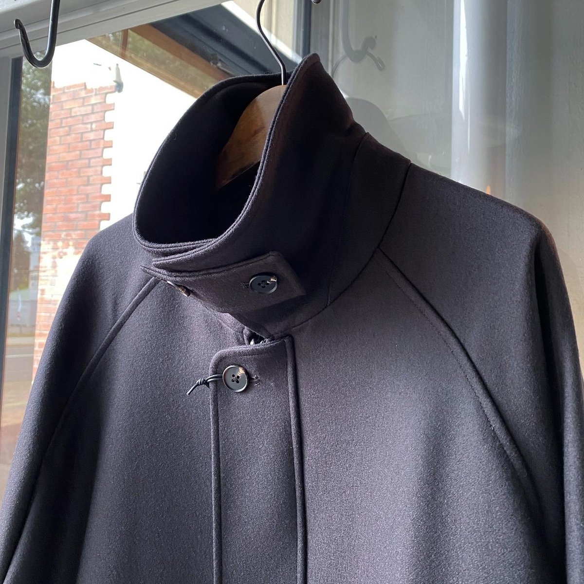 stein OVERSIZED MELTON HARRINGTON ZIP JACKET stein OVERSIZED MELTON HARRINGTON ZIP JACKET