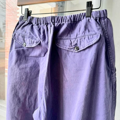 COMOLI　コットンドリル ニータックパンツ
