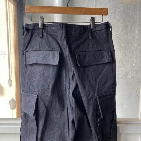 COMOLI　ブラックデニム B.D.Uパンツ
