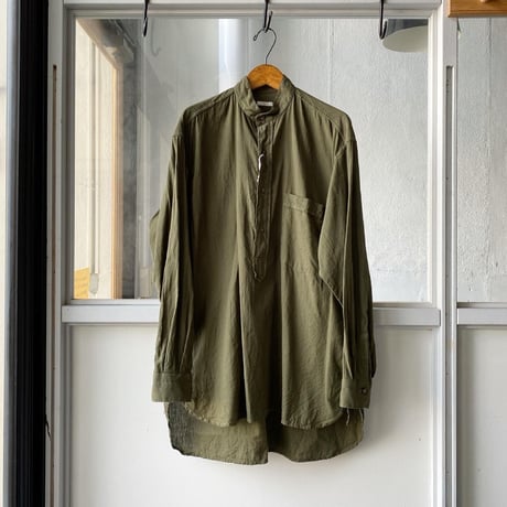 COMOLI  ベタシャン プルオーバーシャツ