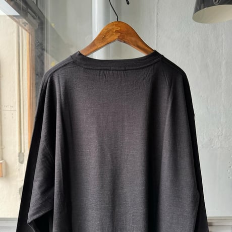 COMOLI　ウール天竺 長袖クルー