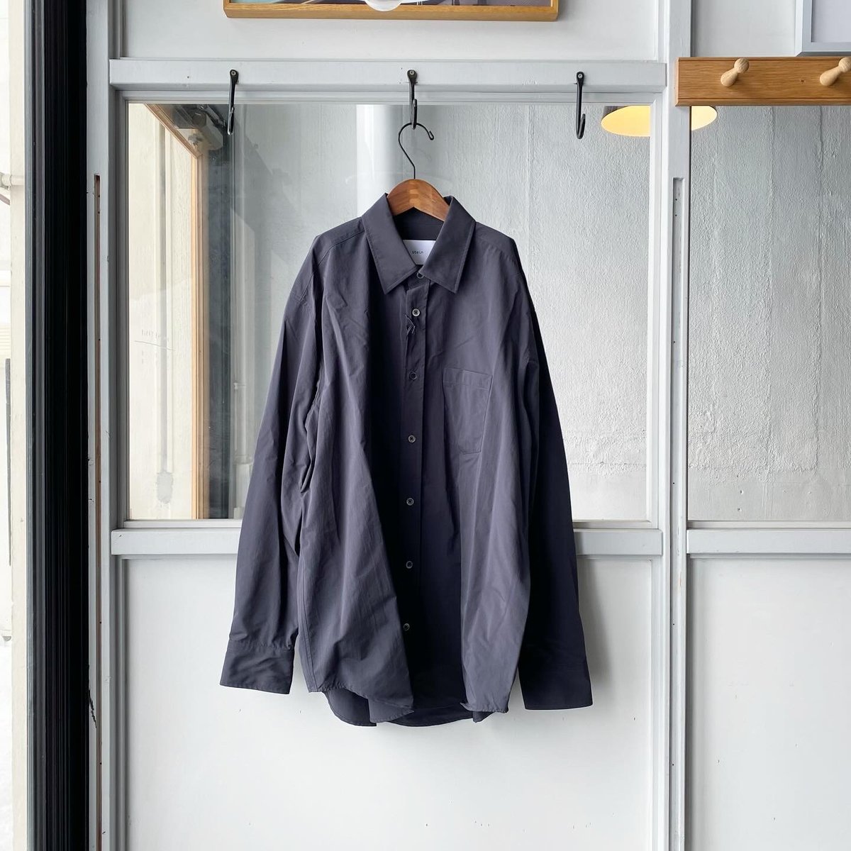 ssstein WINDPROOF NYLON STANDARD SHIRT - ST