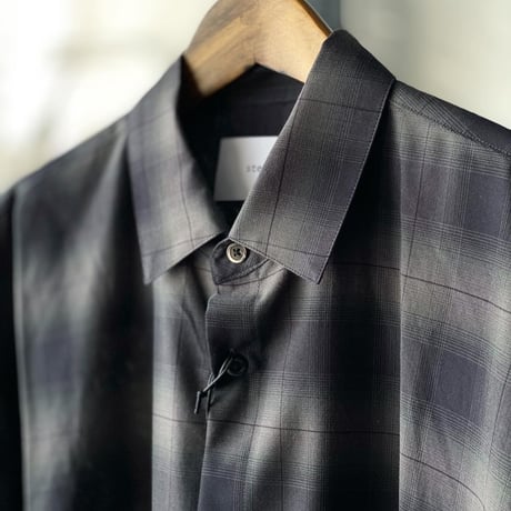 stein　  OVERSIZED DOWN PAT SHIRT  - ST.544-2