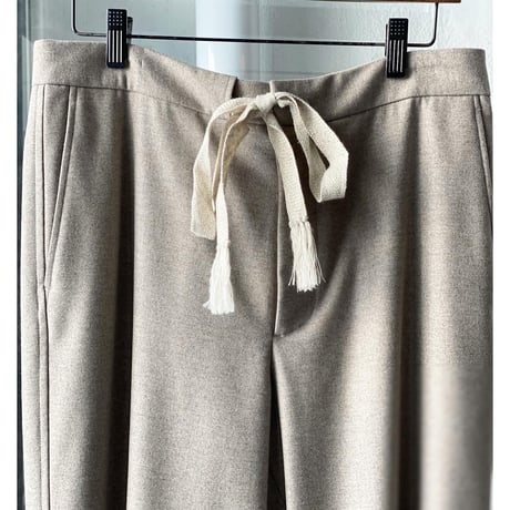 AURALEE  WOOL FULLING FLANNEL SLACKS  A20AP03CF (mens)