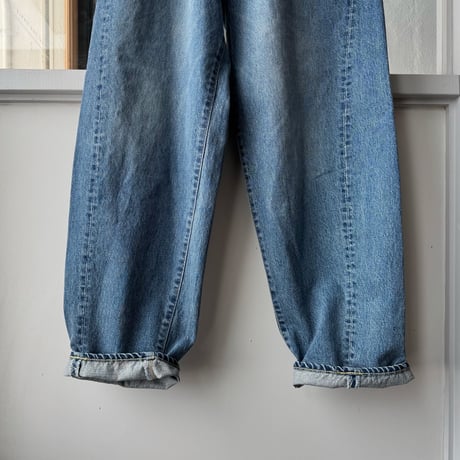ssstein　  TWIST SEAM VINTAGE DENIM JEANS