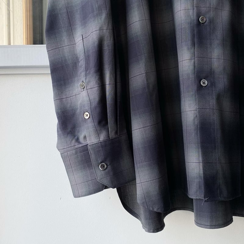 stein OVERSIZED DOWN PAT SHIRT - ST.544-2 | 