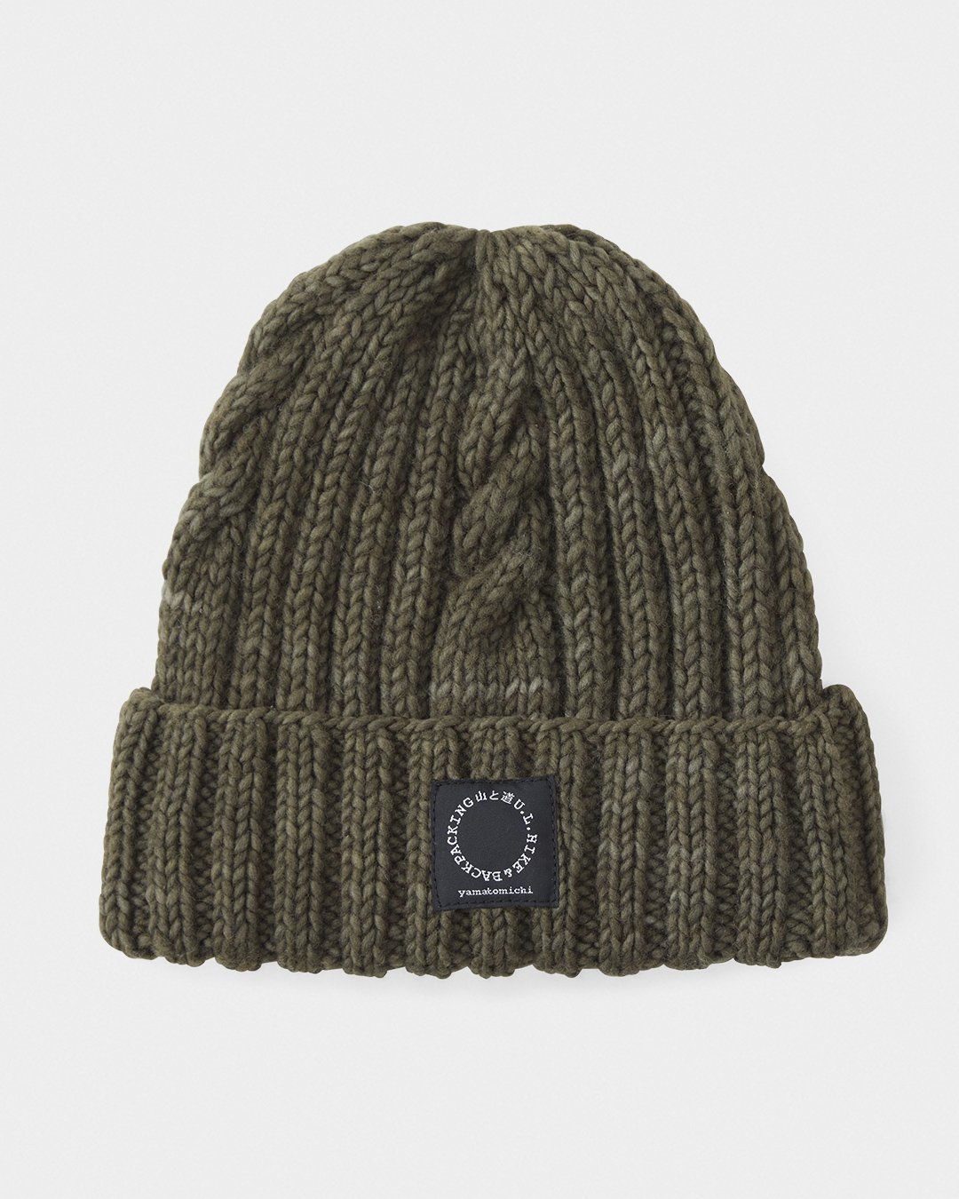 山と道 ニット帽　ブラック　カーキ　2個セット 山と道 Yamatomichi Merino Knit Cap ※在庫あり | Less
