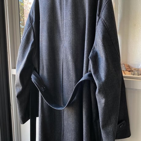 stein    INVERTED PLEATS BALMACAAN COAT  - ST.400