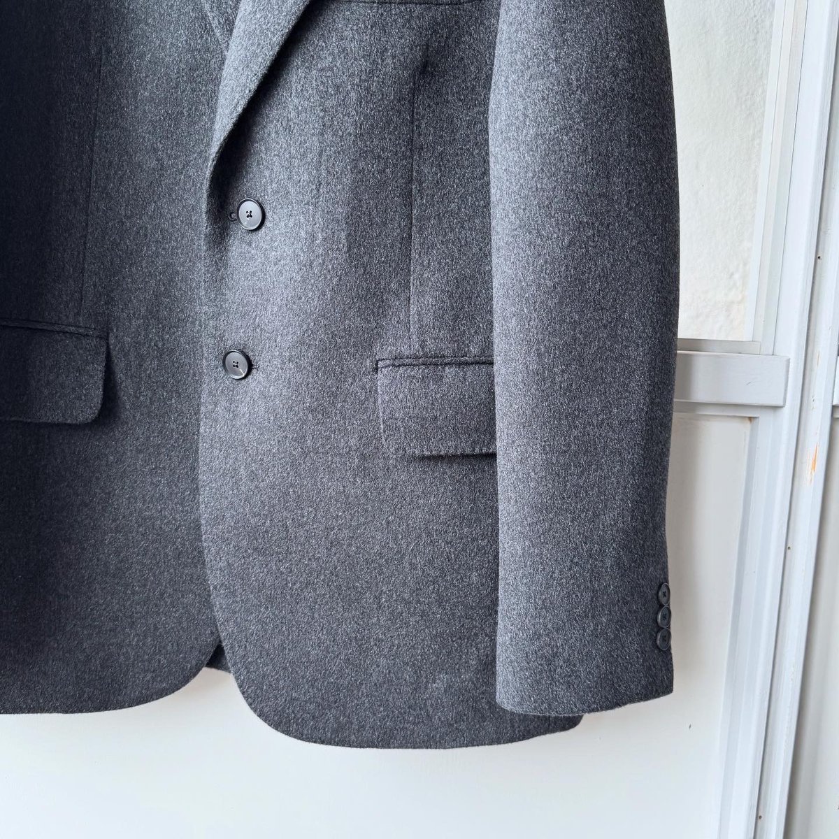 AURALEE CASHMERE MOLESKIN JACKET | Less Higash