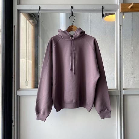 AURALEE   SUPER SOFT SWEAT  BIG P/O  PARKA A21SP03GU  (womens)