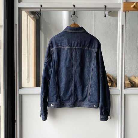 AURALEE  　WASHED HARD TWIST DENIM BLOUZON