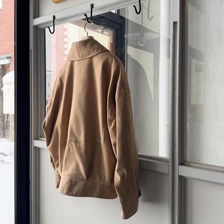 AURALEE　SILKY GRAIN SUEDE BLOUSON