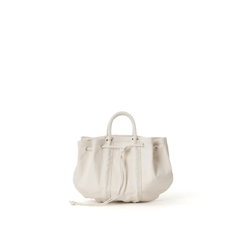 CHACOLI BL22 / DRAWSTRING TOTE M NATURAL | L