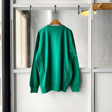 AURALEE　 ELASTIC HIGH GAUGE SWEAT P/O