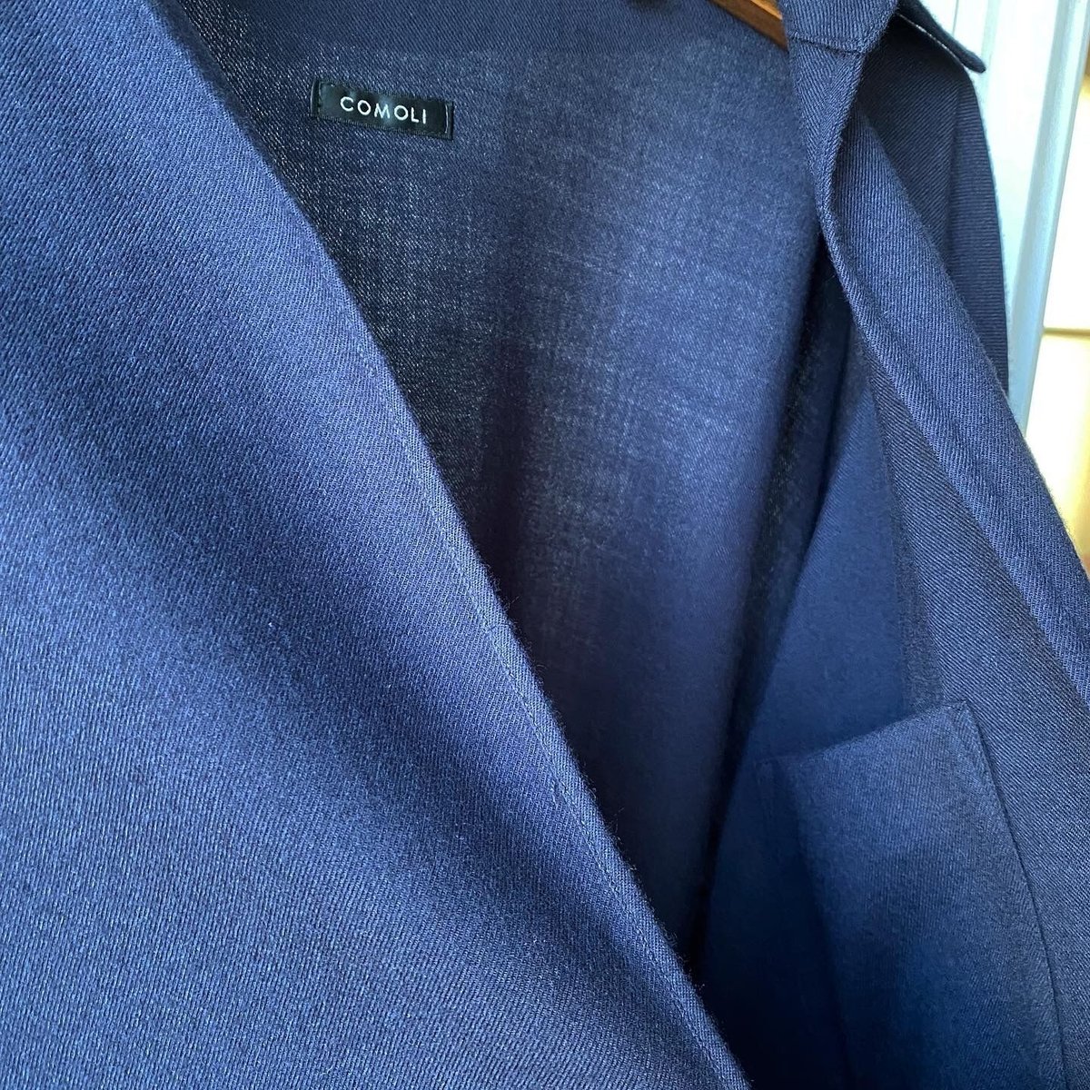 COMOLI ウールビエラ スキッパーシャツ | Less Higashikawa COMOLI ウールビエラ スキッパーシャツ | Less Higashikawa