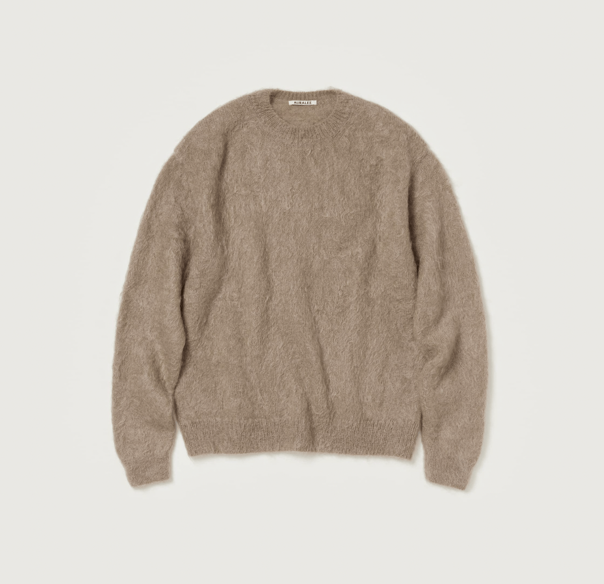 AURALEE BRUSHED SUPER KID MOHAIR KNIT P/O | Les AURALEE BRUSHED SUPER KID MOHAIR KNIT P/O | Les