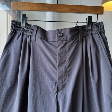 ssstein　  WINDPROOF NYLON WIDE EASY SHORT TROUSERS