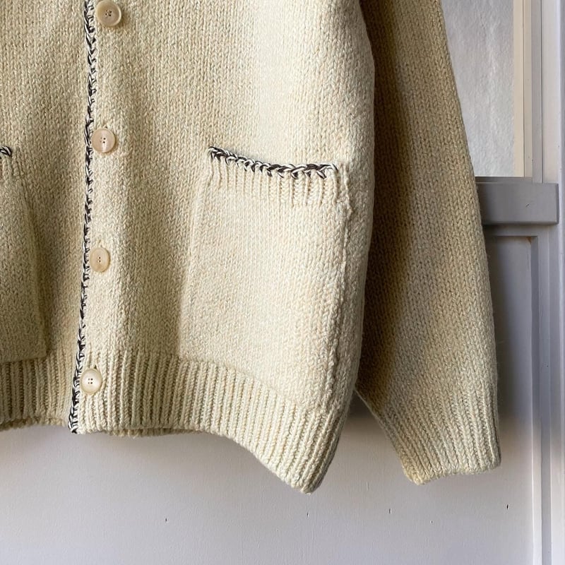 AURALEE SILK WOOL CAMEL MIX KNIT CARDIGAN | Les AURALEE SILK WOOL CAMEL MIX KNIT CARDIGAN | Les