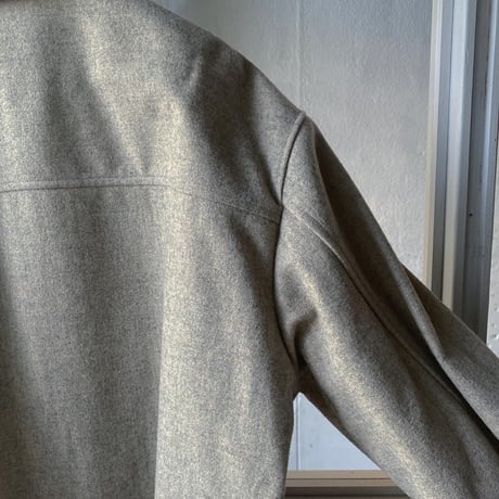 AURALEE   SUPER MILLED SHETLAND WOOL SHIRTS    A21AS01LH   (mens)