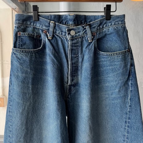ssstein　  TWIST SEAM VINTAGE DENIM JEANS