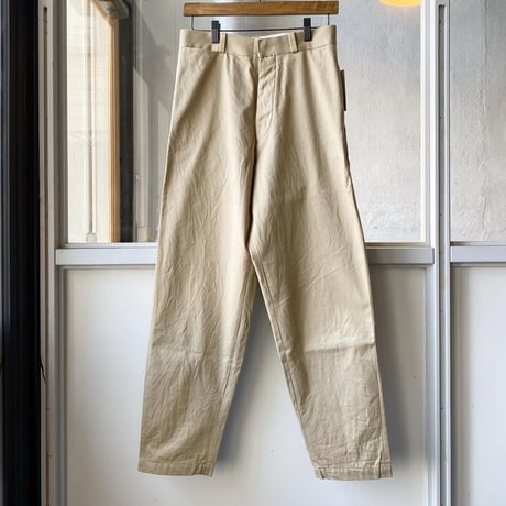 YAECA   [ WOMEN ]   チノクロスパンツ ワイドテーパード