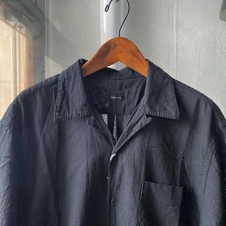 COMOLI  ベタシャン  オープンカラーシャツ