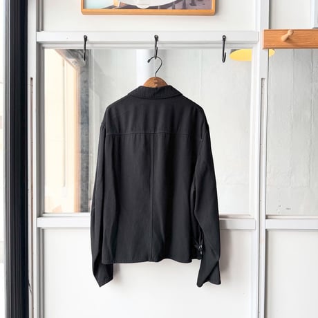 COMOLI　シルクネップ ジップショートジャケット