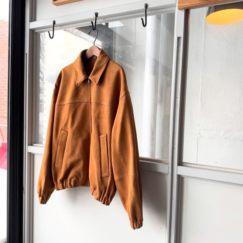 AURALEE LAMB SUEDE ZIP BLOUSON | Less Higashikawa AURALEE LAMB SUEDE ZIP BLOUSON | Less Higashikawa
