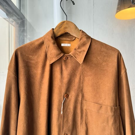 COMOLI　スエード シャツジャケット