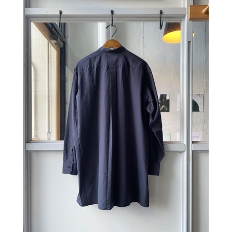 COMOLI　バンドカラーシャツ