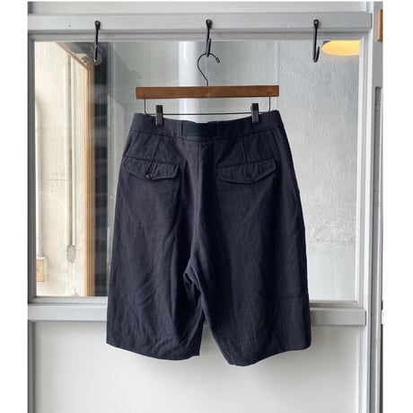 COMOLI  シルクネップ  ショーツ