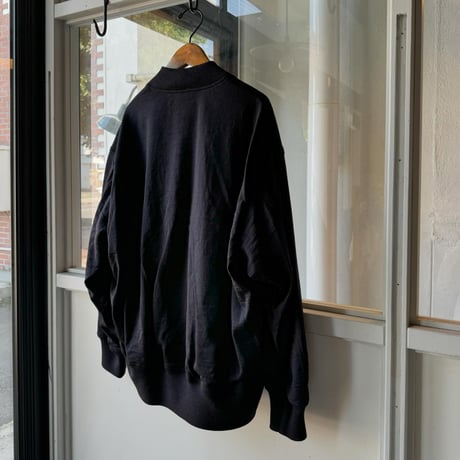 COMOLI　ウールニット ジップブルゾン