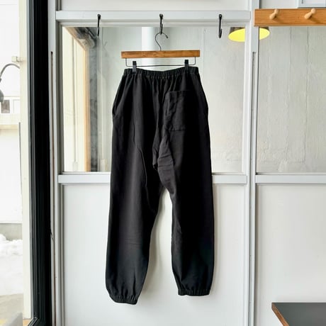 COMOLI　製品染 裏毛 パンツ