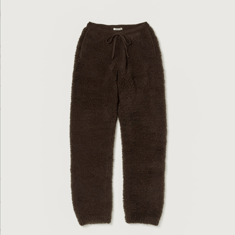 AURALEE　MERINO WOOL BOA KNIT PANTS