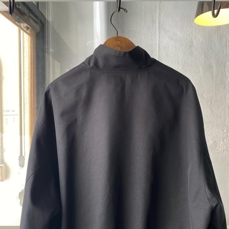 AURALEE　WASHED FINX SILK CHAMBRAY BLOUSON