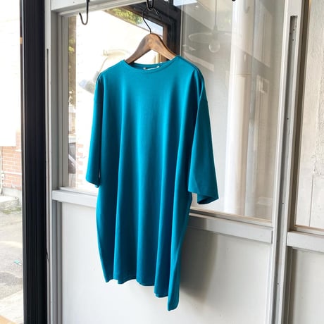 AURALEE 　LUSTER PLAITING NARROW BOAT NECK TEE
